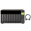 QNAP TL-D800C 8-Bay JBOD Storage Enclosure | 8 x 3.5" / 2.5" SATA 6G