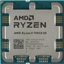 AMD Ryzen 9 7950X3D Tray Processor 16C 32T Socket AM5 (CP-AT795X3D) 香港行貨.3年保養