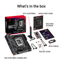 ASUS ROG STRIX B860-I GAMING WIFI DDR5,LGA 1851 Mini-ITX Motherboard (MB-AB86SIW)