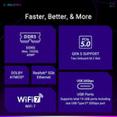 ASUS ROG STRIX B850-F GAMING WIFI DDR5,Socket AM5 ATX Motherboard (MB-BB85SFW)