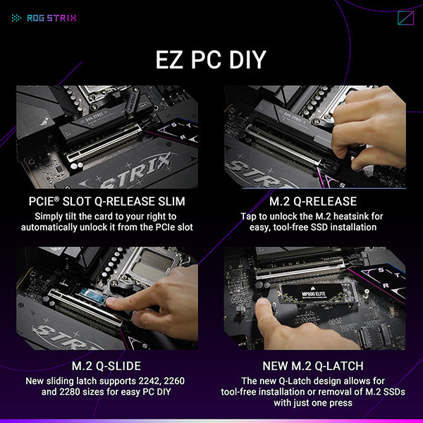 ASUS ROG STRIX B850-F GAMING WIFI DDR5,Socket AM5 ATX Motherboard 