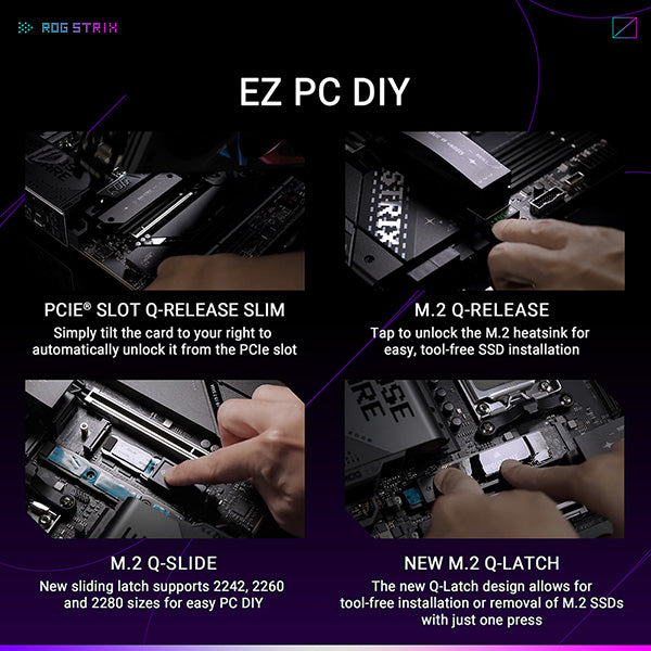 【熱賣中】ASUS ROG STRIX X870E-E GAMING WIFI DDR5,Socket AM5 ATX Motherboard (MB-BX8ESEW)