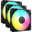 Corsair RS120 ARGB Black 120mm PWM PC Case Fan Triple Fan Pack (3件裝) (CO-9050181-WW)