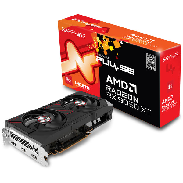 SAPPhIRE PULSE AMD Radeon RX 9060 XT 8GB GDDR6 OC RX9060XT-PULSE-8GD6OC