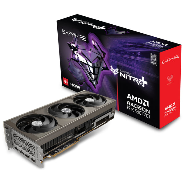 SAPPhIRE NITRO+ AMD Radeon Series RX 9070 16GB GDDR6 RX9070-NITRO+16GD6