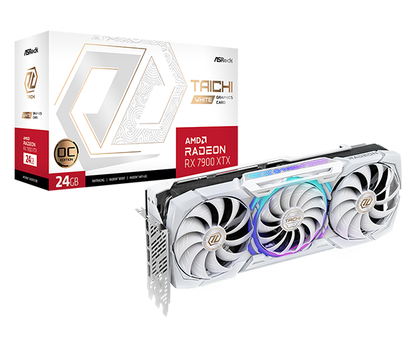 ASRock Radeon RX 7900 XTX Taichi White 24GB OC
