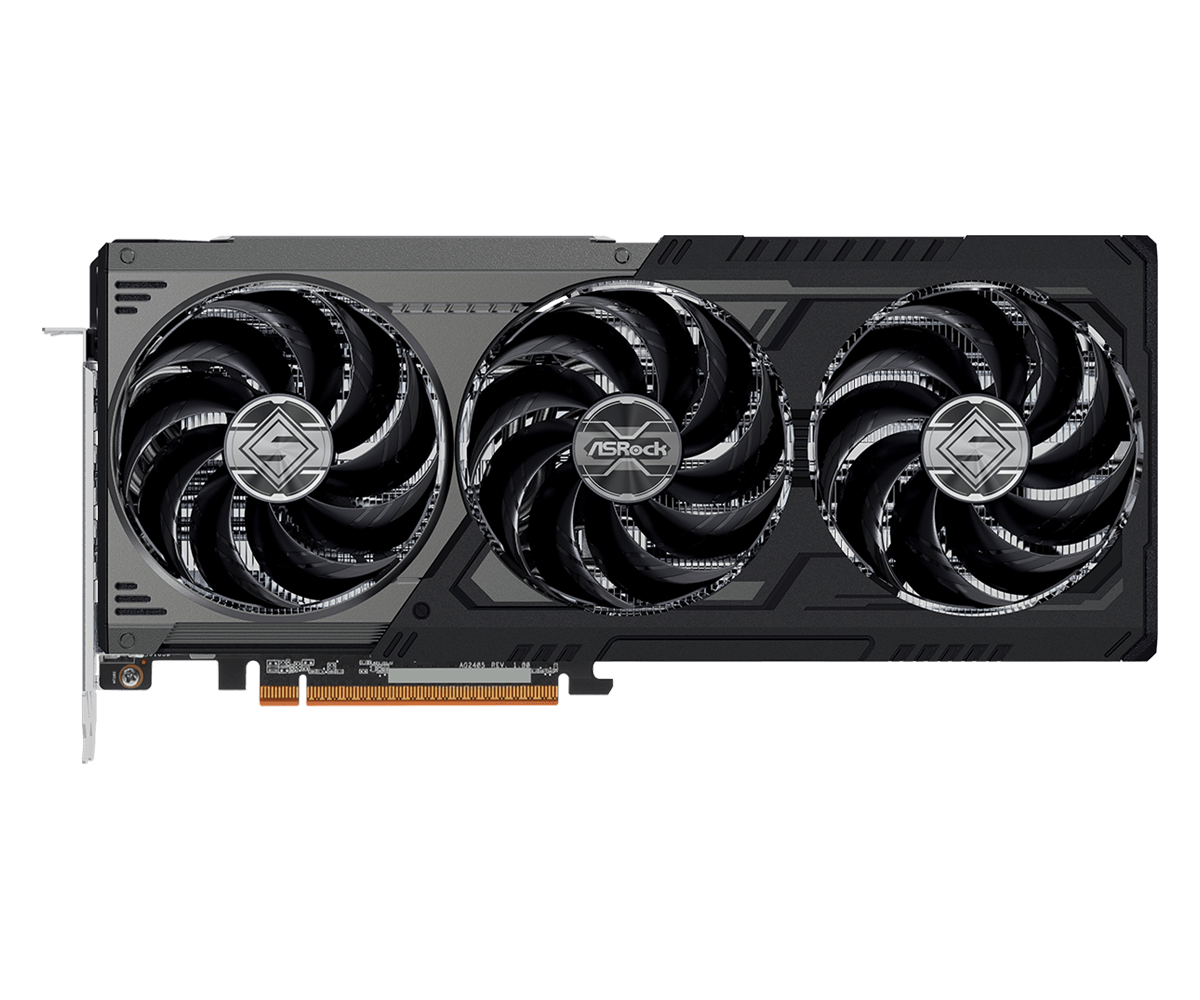 【GRAY】BOARDS LIMITED EDITION 未使用品 グラフィックボード Radeon RX 9070 XT Steel Legend DARK 16G ダーク