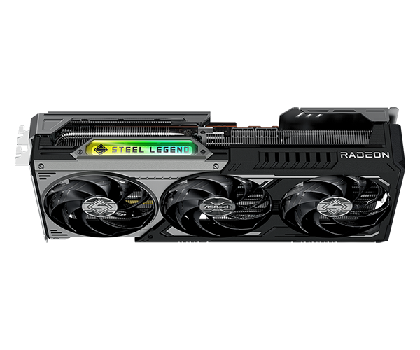ASRock Radeon RX 9070 GRE Steel Legend Dark OC 12GB GDDR6 (AS-DCA-RX9070GRE-SL-DK-12GOC)