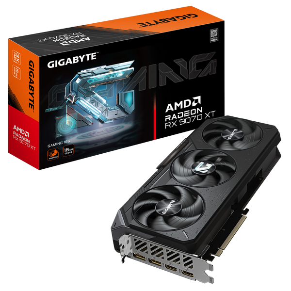 GIGABYTE Radeon RX 9070 XT GAMING 16GB GDDR6 (GV-R9070XTGAMING-16GD)