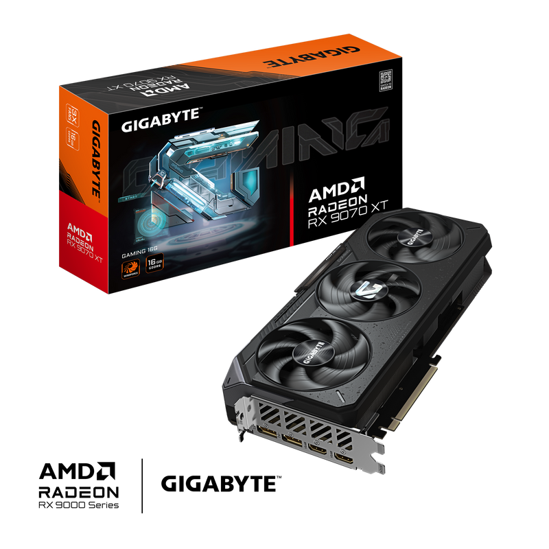 GIGABYTE Radeon RX 9070 XT GAMING 16GB GDDR6 (GV-R9070XTGAMING-16GD)