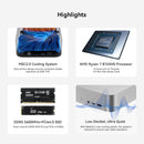 BEELINK BL/SER8 (32G+1T SYSTEM) Mini PC (AMD Ryzen 7 8745HS / 32GB DDR5 Ram / 1TB SSD / Windows 11 Pro) CS-BSE874A