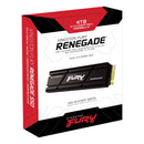 【電腦節筍盤】Kingston 4TB FURY Renegade SFYRDK/4000G w/Heatsink PCIe Gen4 NVMe M.2 SSD (支援PS5)