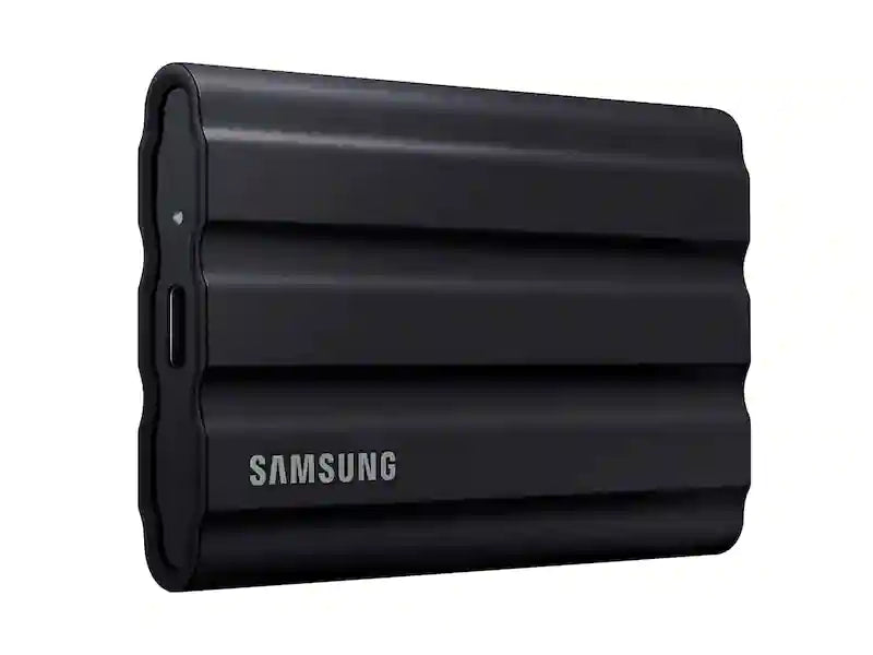 Samsung 2TB T7 Shield SSD Black MU-PE2T0S/AM USB 3.2 Gen 2 &amp; Type-C Portable Solid State Drive