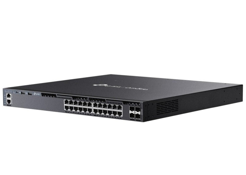TP-Link Omada 24-Port Gigabit Stackable L3 Managed PoE+ Switch with 4 10G Slots 管理型交換器 SG6428XHP