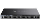 TP-Link TL-SG6654XHP Omada 48-Port Gigabit Stackable L3 Managed PoE+ Switch with 6 10G Slots with High-speed Connectivity