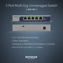 NETGEAR MS105 5-port Multi-Gigabit (2.5G) Unmanaged Switch