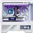VALKYRIE VK03-M LCD White 白色 MATX Case (6.2吋輕觸式屏幕 / 270度全視線無柱設計)