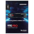Samsung 4TB 990 PRO MZ-V9P4T0BW M.2 2280 PCIe Gen4 x4 SSD (HD-99P4TB)
