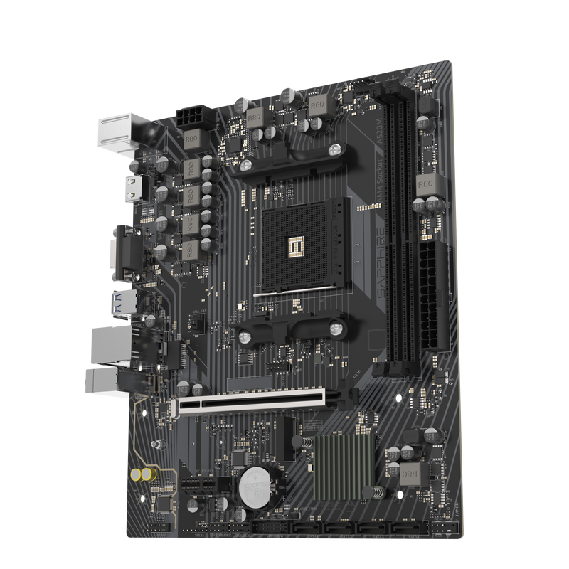 SAPPHIRE A520M-E DDR4,AM4 Socket mATX Motherboard
