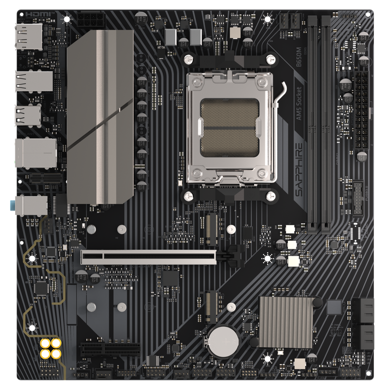 SAPPHIRE B650M-E DDR5,Socket AM5 mATX Motherboard