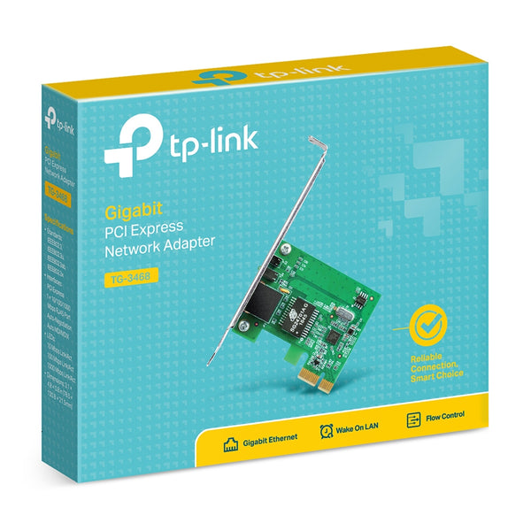 TP-Link TG-3468 PCI-E Gigabit Lan Card [支援Standard & Low Profile]