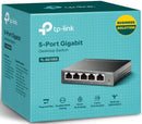 TP-Link TL-SG105S 5-Port Gigabit Desktop Switch (Steel Case) 802.1P/DSCP QoS , IGMP Snooping