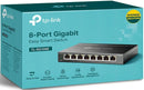 TP-Link TL-SG108E 8-Port Gigabit Easy Smart Steel Case Switch