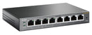 TP-Link TL-SG108PE 8 Ports Gigabit Easy Smart Switch with 4-Port PoE+ (57W)