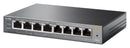 TP-Link TL-SG108PE 8 Ports Gigabit Easy Smart Switch with 4-Port PoE+ (57W)