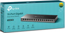 TP-Link TL-SG116E 16-Port Gigabit Easy Smart Steel Case Switch