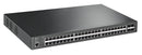 TP-Link Omada TL-SG3452XP JetStream 48 Port Gigabit And 4 Port 10GE SFP+ L2+ Managed Switch With 48-Port PoE+ (500W)