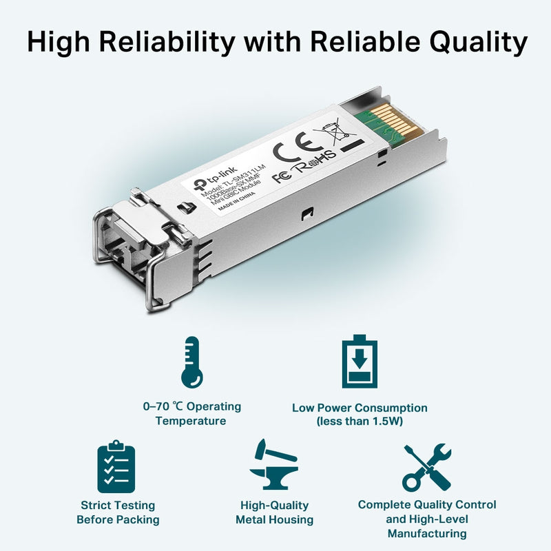 TP-Link TL-SM311LM Gigabit Multi-Mode SFP Module (TP-NE-SM311LM)