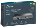 TP-Link TL-SX1008 8-Port 10G Multi-Gigabit Switch Unmanaged Ethernet Switch Desktop / Rackmount