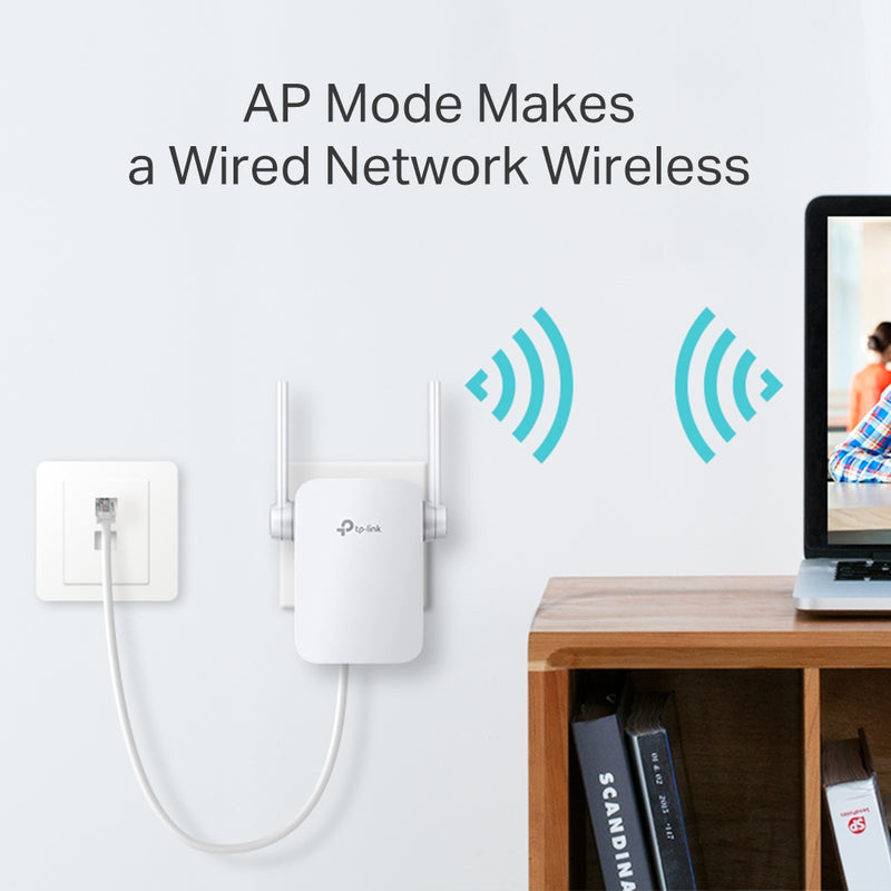TP-Link RE305 AC1200 Mesh Wi-Fi Range Extender 