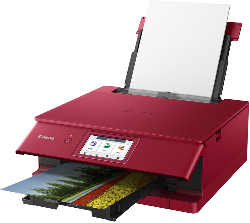[New Year Promotion] [Latest Product] CANON PIXMA TS8870 (Red) InkJet Printer - Print / Scan / Copy (Coupon $200) 