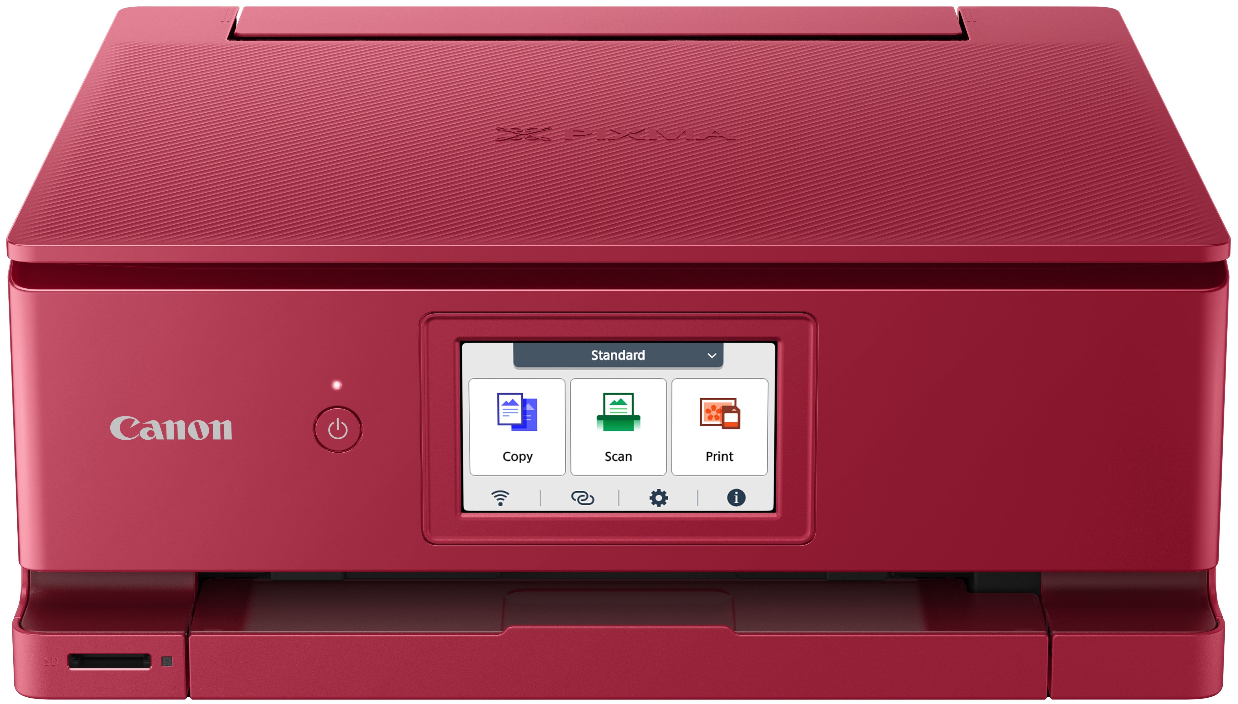 CANON PIXMA TS8870 (Red) InkJet Printer - Print / Scan / Copy (Coupon
