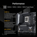ASUS TUF GAMING B860M-PLUS WIFI DDR5,LGA 1851 mATX Motherboard (MB-AB86TMW)