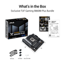 ASUS TUF GAMING B860M-PLUS DDR5,LGA 1851 mATX Motherboard (MB-AB86TM+)