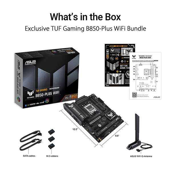 ASUS TUF GAMING B850-PLUS WIFI DDR5,Socket AM5 ATX Motherboard (MB-BB8