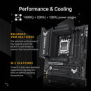 ASUS TUF GAMING B850M-PLUS DDR5,Socket AM5 mATX Motherboard (MB-BB85TM+)