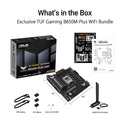 ASUS TUF GAMING B850M-PLUS WIFI DDR5,Socket AM5 mATX Motherboard (MB-BB85TMW)