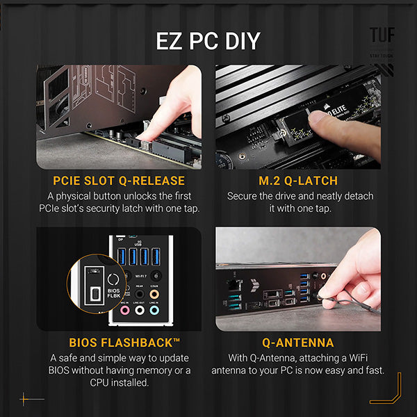 ASUS PRIME X870-P WIFI-CSM DDR5,Socket AM5 ATX Motherboard (MB-BX87PPW)