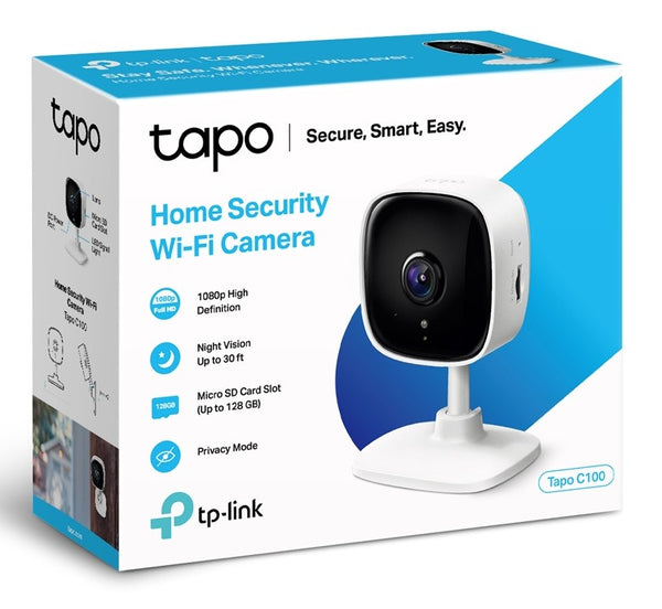 TP-Link Tapo C110 3MP Full HD Wireless WiFi Smart Security Surveillance IP Camera