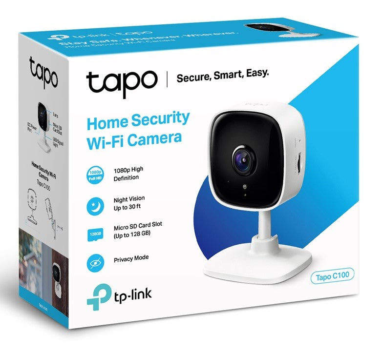 TP-Link Tapo C110 3MP Full HD Wireless WiFi Smart Security Surveillance IP Camera