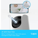 TP-Link Tapo C225 4MP 2K Smart Pan/Tilt 360 Indoor Security Camera