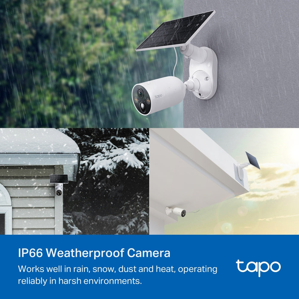 TP-Link Tapo C425 Kit Smart Wireless Security Cameras and Solar Panels