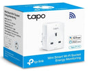 TP-Link Tapo P110 Mini Smart Wi-Fi Wireless Power Socket Plug Energy Monitoring with Remote Control & Schedule (1件裝)