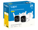 TP-Link Tapo C310P2 3MP Ultra HD Outdoor Smart Security Surveillance WiFi IP Camera CCTV (2件裝)