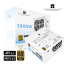 Thermalright 1000W KG1000 White 白色 Gold,ATX 3.1,Full Modular Power Supply (TR-KG1000-WH)