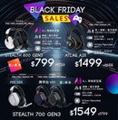 Turtle Beach® Stealth 700 Wireless Headset Gen3 無線頭戴式電競耳機 (For Xbox) - Black 黑色 EP-S70G3BK